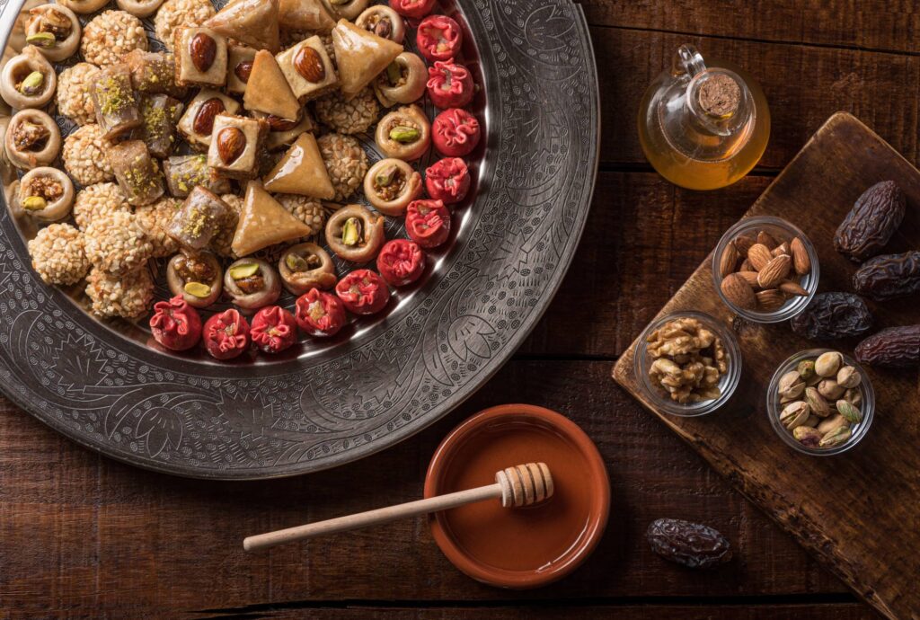 Ingredientes típicos de la repostería árabe