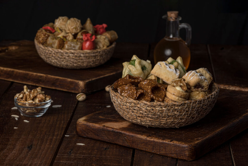 dulces árabes artesanales